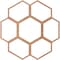 Ekena Millwork Florin Wood Fretwork Pierced Ceiling Medallion, Cherry, 32"OD x 13 5/8"ID x 1/4"T CMWP32X32X0250FOCH - alternate 4